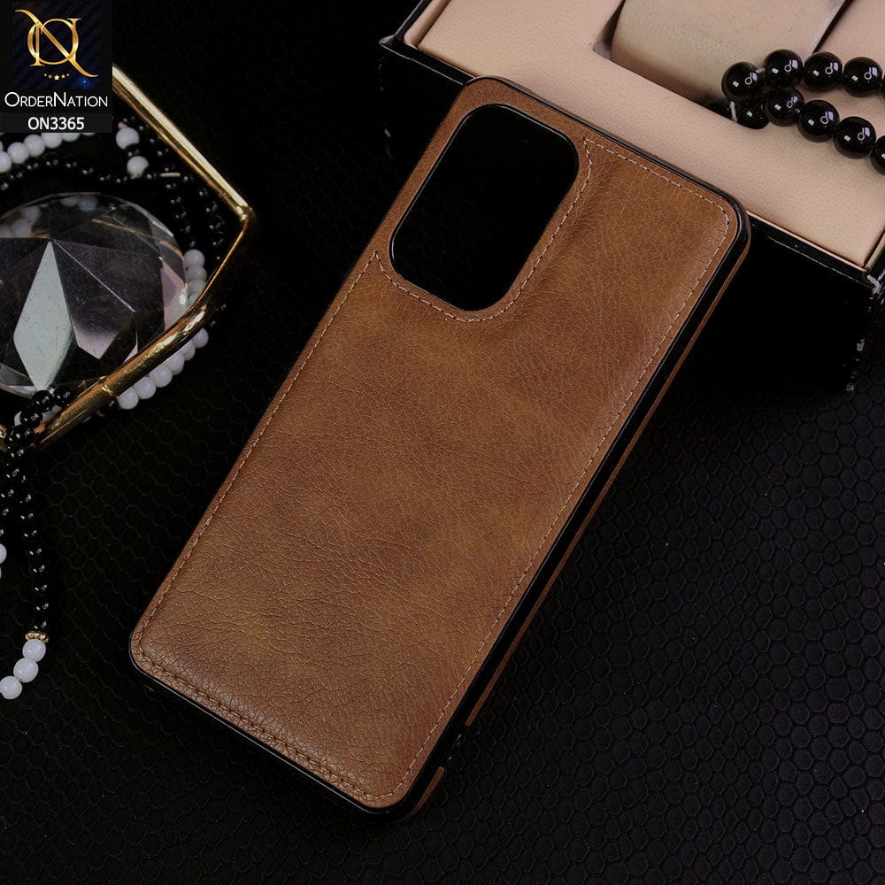 Luxury Vintage Leather Phone Case Samsung A53 - Luxury Leather