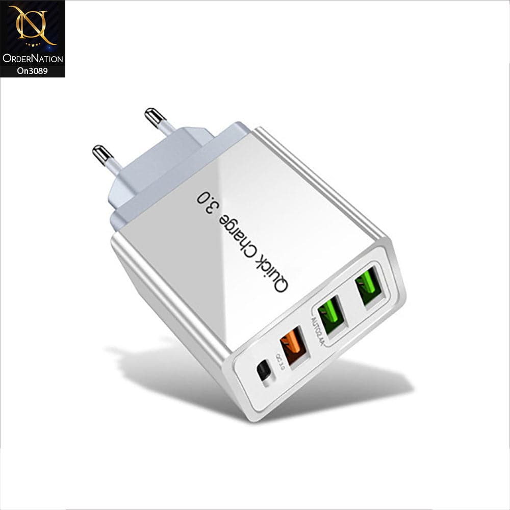33 Watt USB-C Charger with InstaSense + Qualcomm Quick Charge 3.0 Technology