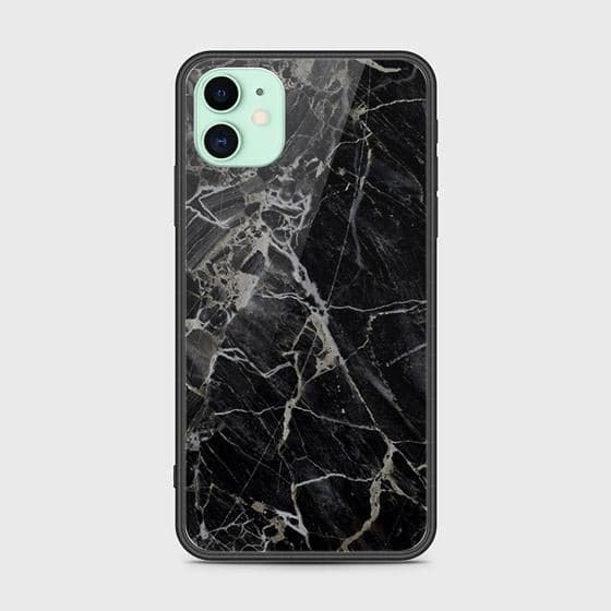 YonMeet Square Marble Case for iPhone 11 Black White Glossy Cover Slim Soft  Flexible TPU Shockproof Trunk Back Shell (iPhone 11, Black)