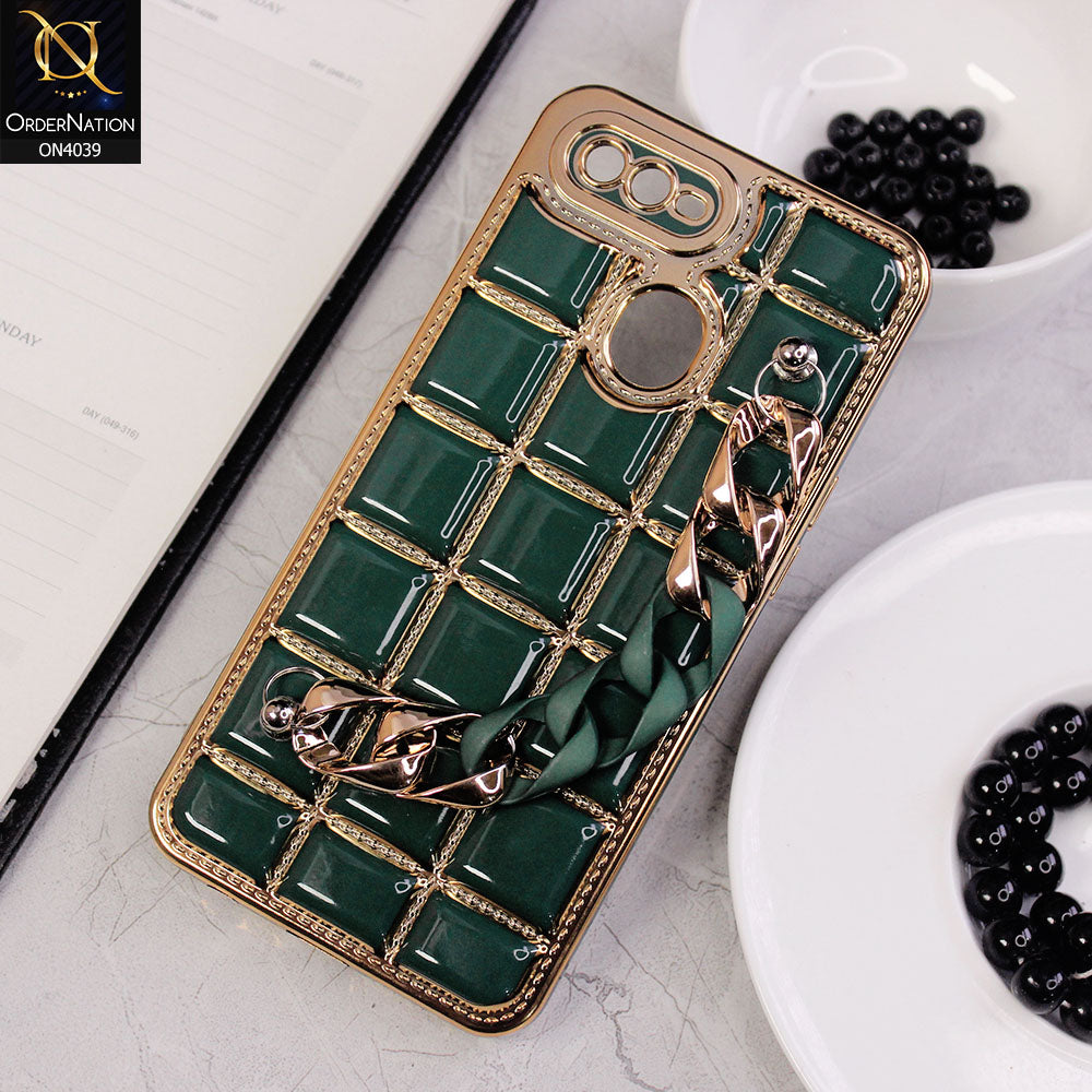 For OPPO A7 / OPPO A5S / OPPO A12 Phone Case Luxury LV Square