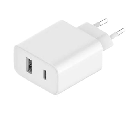 MI 33W Wall Charger (TYPE-A + TYPE-C) - White