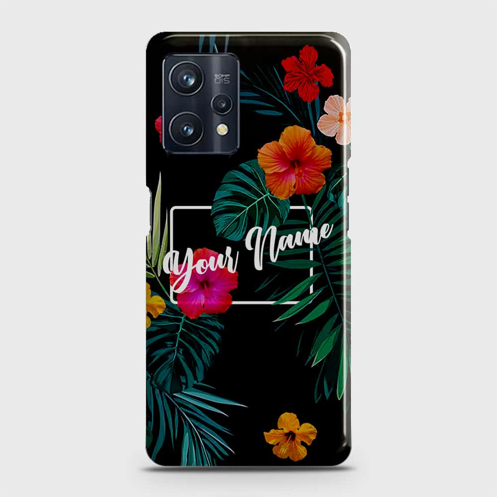 Realme C35  Cover - Floral Series - Matte Finish - Snap On Hard Case with LifeTime Colors Guarantee