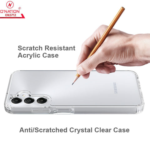 Samsung Galaxy A05s Cover  - ONation Crystal Series - Premium Quality Clear Case No Yellowing Back With Smart Shockproof Cushions