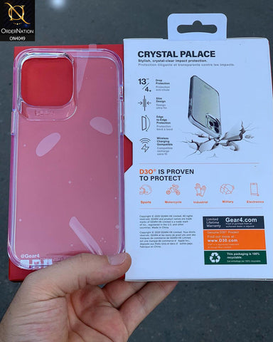 iPhone 15 Pro Cover - Transparent - Crystal Palace Case D30 Drop Impact Protection Cover