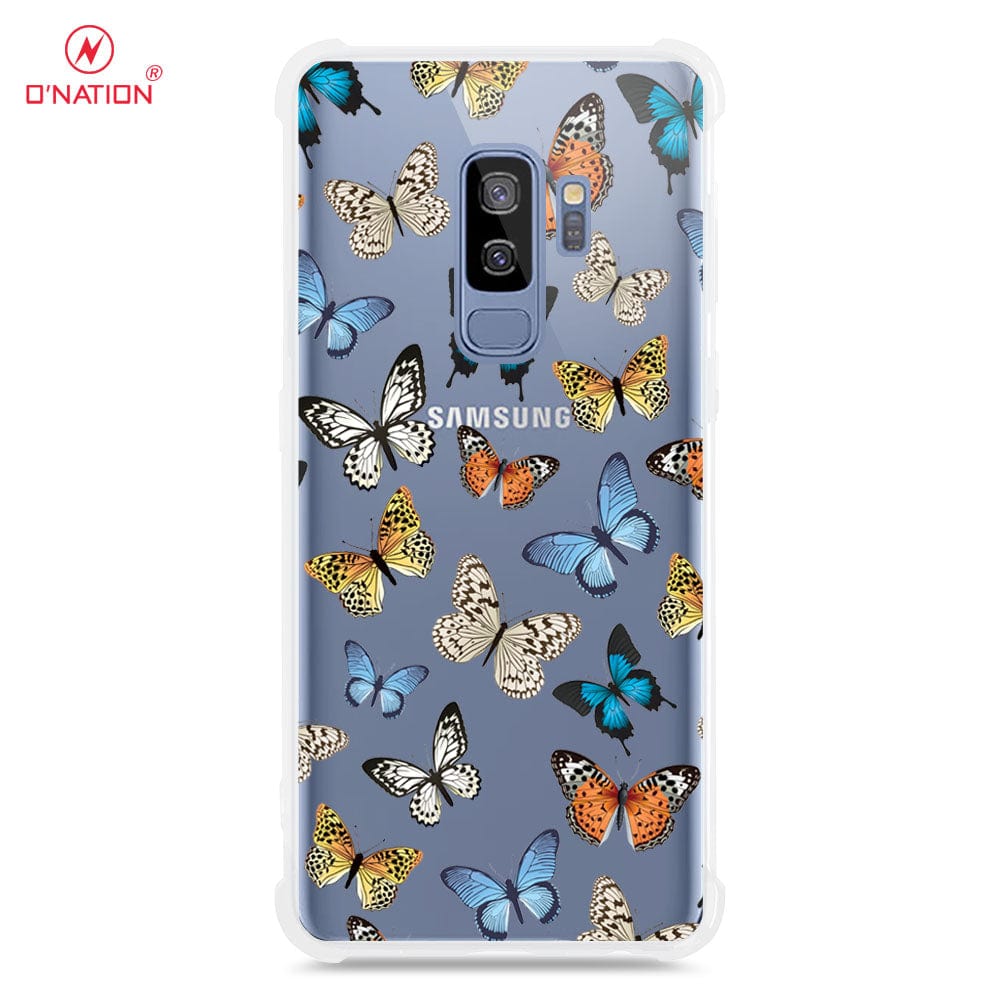 Samsung Galaxy S9 Plus Cover - O'Nation Butterfly Dreams Series - 9 Designs - Clear Phone Case - Soft Silicon Bordersx (Fast Delivery)