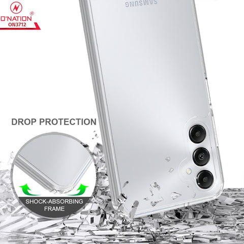 Samsung Galaxy A05s Cover  - ONation Crystal Series - Premium Quality Clear Case No Yellowing Back With Smart Shockproof Cushions