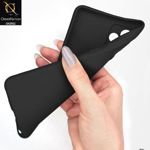 Samsung Galaxy S24 Ultra Cover - Black - KZ-DOO Q-Series Ultra Slim High Quality Soft Silicone Camera Protection Case