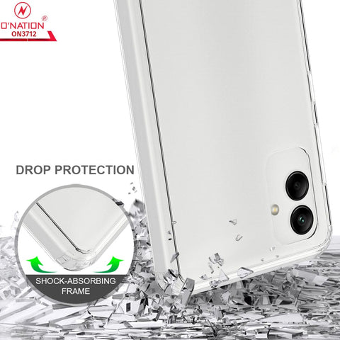 Samsung Galaxy M13 5G Cover  - ONation Crystal Series - Premium Quality Clear Case No Yellowing Back With Smart Shockproof Cushions