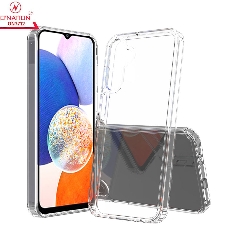 Samsung Galaxy A15 5G Cover  - ONation Crystal Series - Premium Quality Clear Case No Yellowing Back With Smart Shockproof Cushions