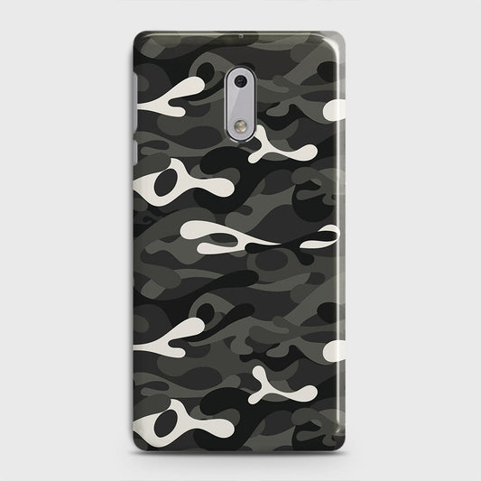 Nokia 6 Cover - Camo Series - Ranger Grey Design - Matte Finish - Snap On Hard Case with LifeTime Colors Guarantee