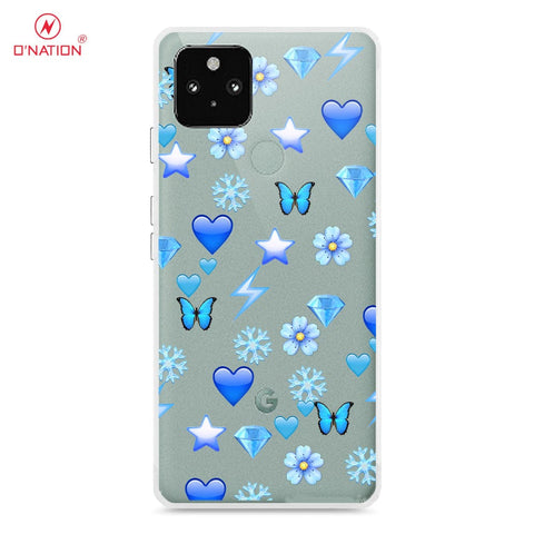 Google Pixel 4A 5G Cover - O'Nation Butterfly Dreams Series - 9 Designs - Clear Phone Case - Soft Silicon Borders