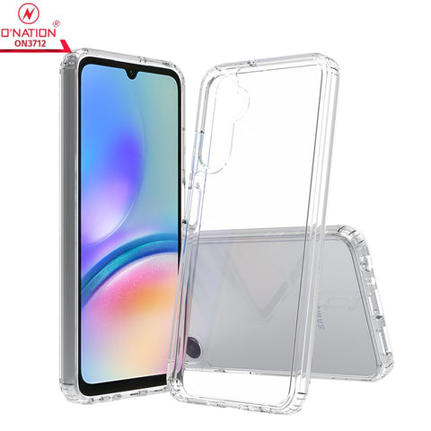 Samsung Galaxy A05s Cover  - ONation Crystal Series - Premium Quality Clear Case No Yellowing Back With Smart Shockproof Cushions