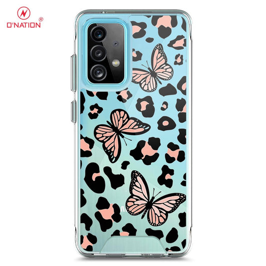 Samsung Galaxy A13 Cover - O'Nation Butterfly Dreams Series - Clear Phone Case - Shockpoof Soft Tpu Clear Case