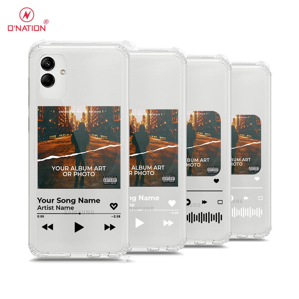 Samsung Galaxy M13 5G Cover - Personalised Album Art Series - 4 Designs - Clear Phone Case - Soft Silicon Borders