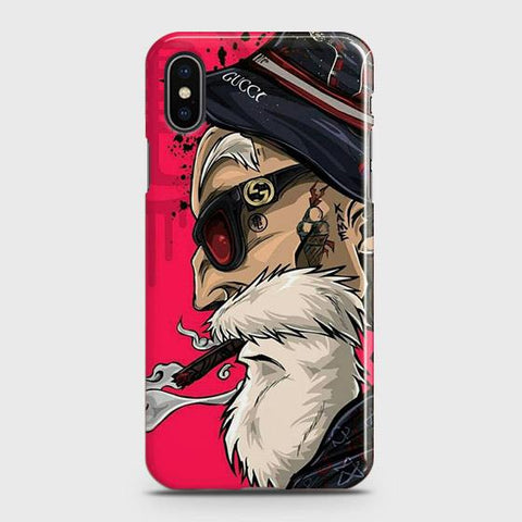 Master Roshi 3D Case For iPhone XS Max (Fast Delivery)