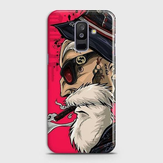 Master Roshi 3D Case For Samsung A6 Plus 2018 b76 B77 ( Fast Delivery )