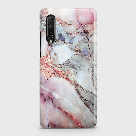 Huawei Y9s Cover - Violet Sky Marble Trendy Printed Hard Case with Life Time Colors Guarantee ( Fast Delivery )