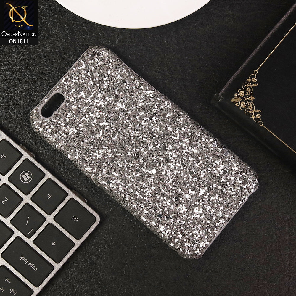 iPhone 6S / 6 - Silver - Luxury Glitter Sequin Back Shell Case