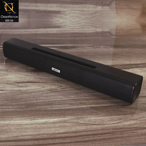 Kisonli LED-803 Sound Bar Music Bluetooth Speaker - Black