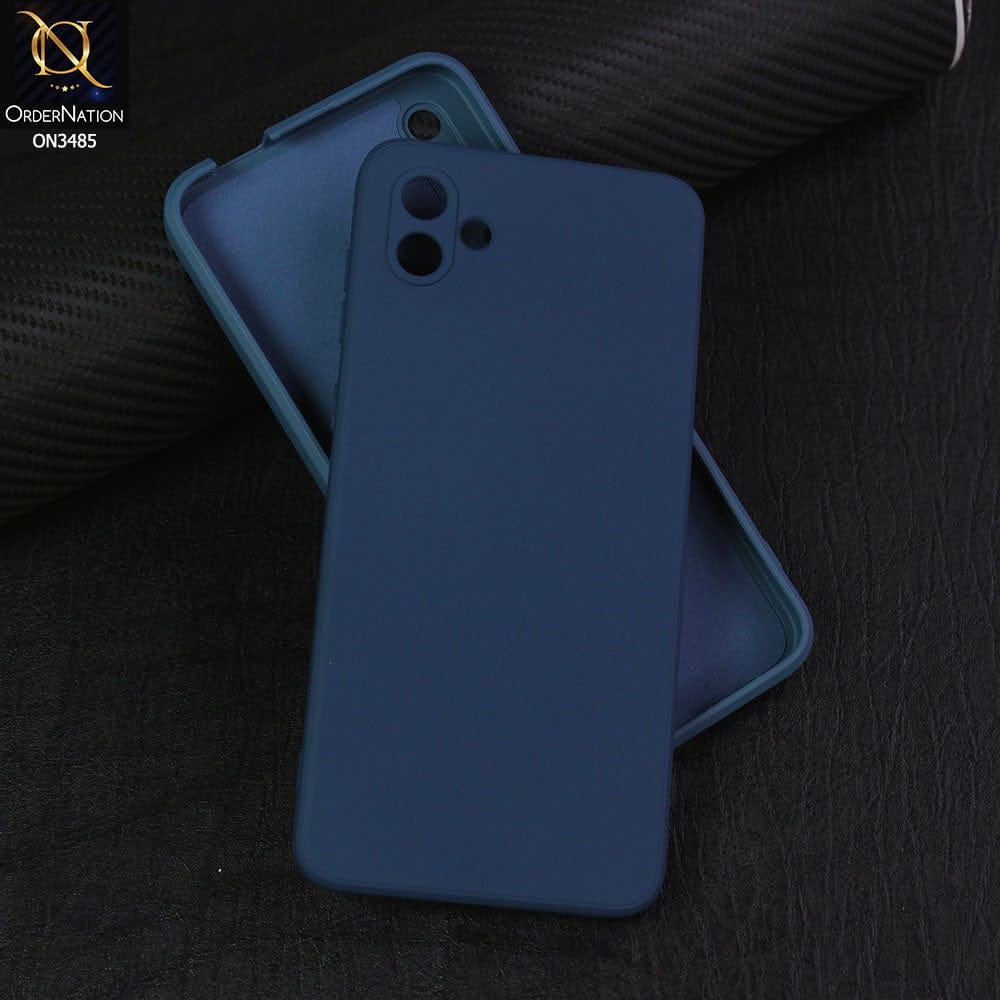 Samsung Galaxy M13 5G Cover - Blue - ONation Silica Gel Series - HQ Liquid Silicone Elegant Colors Camera Protection Soft Case