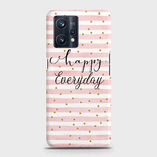 Realme C35 Cover - Matte Finish - Trendy Happy Everyday Printed Hard Case with Life Time Colors Guarantee