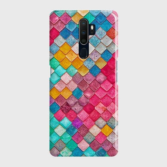 Oppo A5 2020 Cover - Chic Colorful Mermaid Printed Hard Case with Life Time Colors Guarantee B-82 ( Fast Delivery )