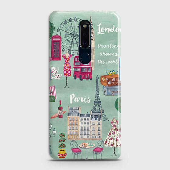 Oppo F11 Cover - Matte Finish - London, Paris, New York ModernPrinted Hard Case with Life Time Colors Guarantee (Fast Delivery)