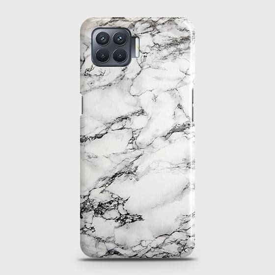 Oppo A73 Cover - Matte Finish - Trendy Mysterious White Marble Printed Hard Case with Life Time Colors Guarantee (Fast Delivery)