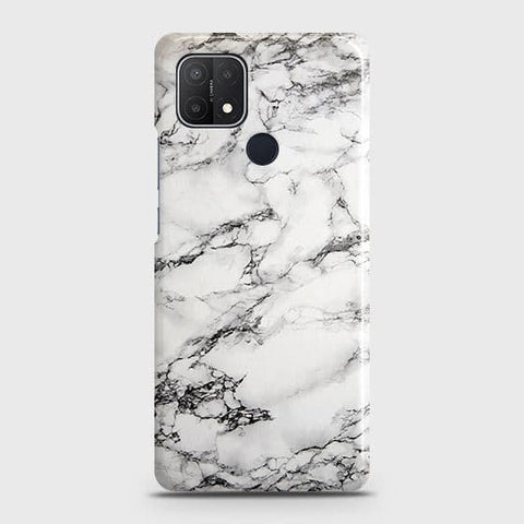 Realme C25s Cover - Matte Finish - Trendy Mysterious White Marble Printed Hard Case with Life Time Colors Guarantee ( Fast Delivery )