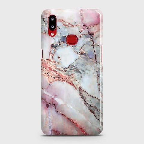 Samsung Galaxy A10s Cover - Violet Sky Marble Trendy Printed Hard Case with Life Time Colors Guarantee ( Fast Delivery )