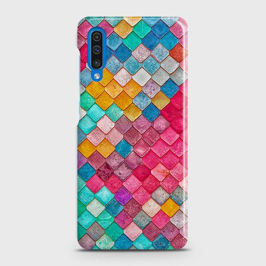 Samsung Galaxy A30s Cover - Chic Colorful Mermaid Printed Hard Case with Life Time Colors Guarantee ( Fast Delivery )