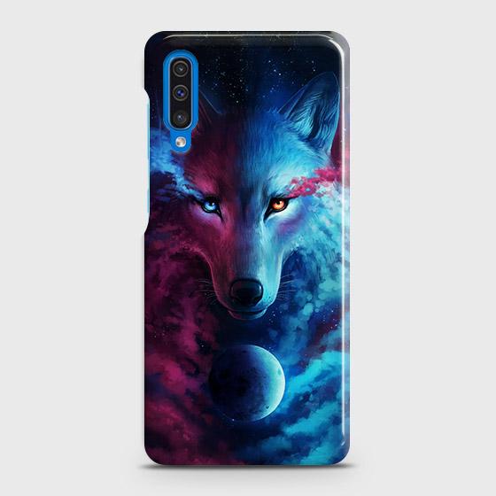 Samsung Galaxy A30s Cover - Infinity Wolf Trendy Printed Hard Case with Life Time Colors Guarantee ( Fast Delivery )