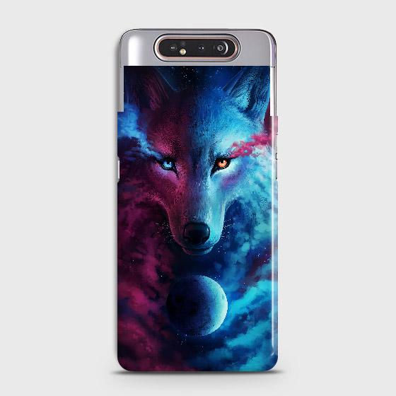 Samsung Galaxy A90 5G Cover - Infinity Wolf Trendy Printed Hard Case with Life Time Colors Guarantee (Fast Delivery)
