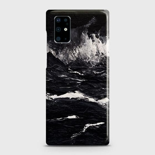 Samsung Galaxy S20 Cover - Black Ocean Marble Trendy Printed Hard Case with Life Time Colors Guarantee B84 ( Fast Delivery )