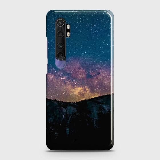 Xiaomi Mi Note 10 Lite Cover ( Some Extra Space in Camera Hole) - Matte Finish - Embrace Dark Galaxy  Trendy Printed Hard Case with Life Time Colors Guarantee ( Fast Delivery )