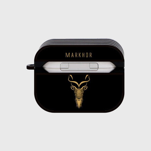 Apple Airpods Pro 2 ( 2nd Gen ) Cover - Markhor Series - Silicon Airpods Case