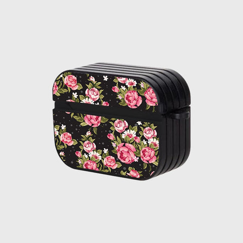 Apple Airpods Pro 2 ( 2nd Gen ) Cover - Floral Marble Series - Silicon Airpods Case