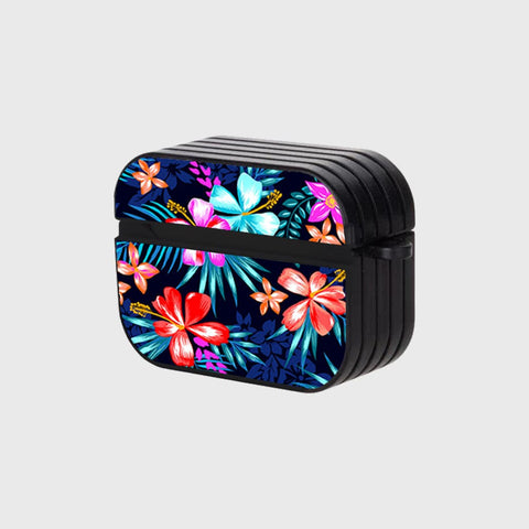 Apple Airpods Pro 2 ( 2nd Gen ) Cover - Floral Marble Series - Silicon Airpods Case