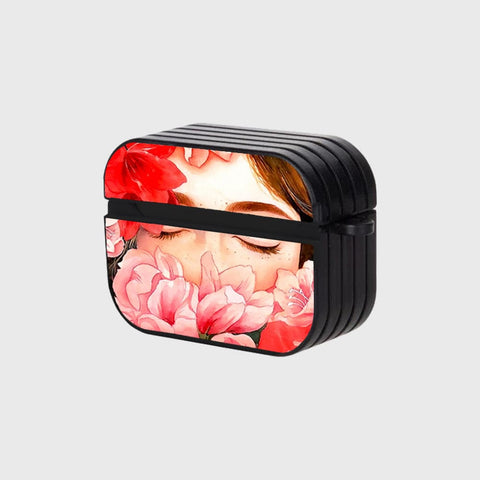 Apple Airpods Pro 2 ( 2nd Gen ) Cover - Floral Marble Series - Silicon Airpods Case