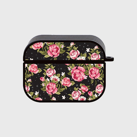 Apple Airpods Pro 2 ( 2nd Gen ) Cover - Floral Marble Series - Silicon Airpods Case