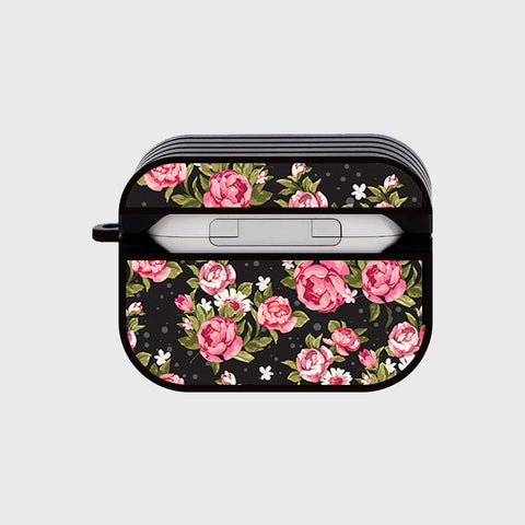 Apple Airpods Pro 2 ( 2nd Gen ) Cover - Floral Marble Series - Silicon Airpods Case