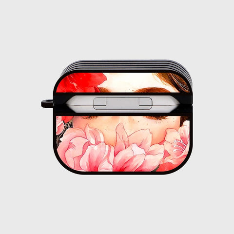 Apple Airpods Pro 2 ( 2nd Gen ) Cover - Floral Marble Series - Silicon Airpods Case