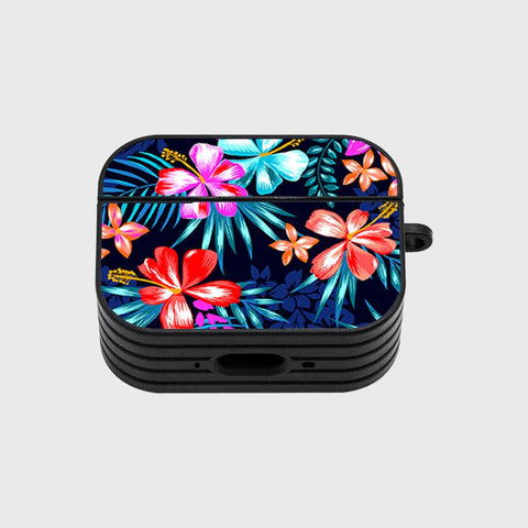 Apple Airpods Pro 2 ( 2nd Gen ) Cover - Floral Marble Series - Silicon Airpods Case