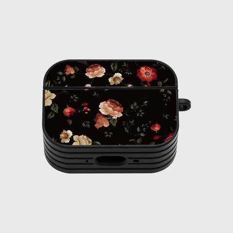 Apple Airpods Pro 2 ( 2nd Gen ) Cover - Floral Marble Series - Silicon Airpods Case