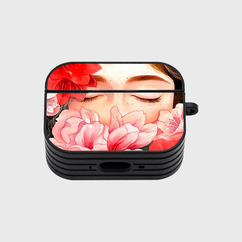 Apple Airpods Pro 2 ( 2nd Gen ) Cover - Floral Marble Series - Silicon Airpods Case