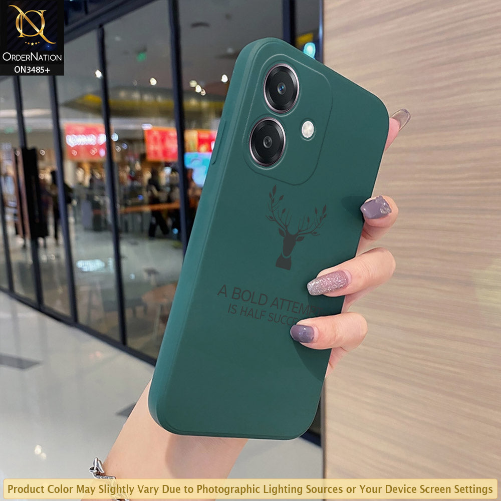 Oppo A3x 4G Cover - ONation Bold Series - HQ Liquid Silicone Elegant Colors Camera Protection Soft Case (Fast Delivery)