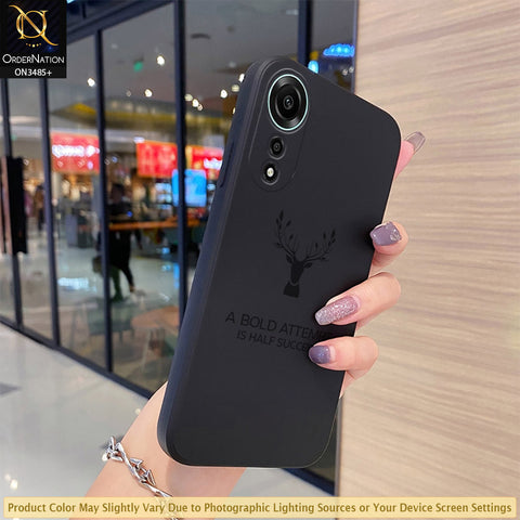 Oppo A78 4G Cover - ONation Bold Series - HQ Liquid Silicone Elegant Colors Camera Protection Soft Case