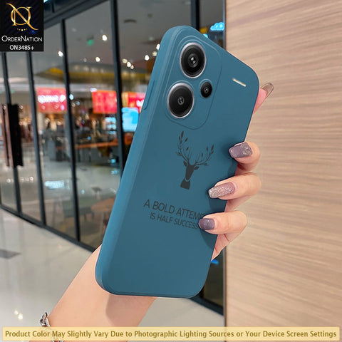 Xiaomi Redmi Note 13 Pro Plus 5G Cover - ONation Bold Series - HQ Liquid Silicone Elegant Colors Camera Protection Soft Case