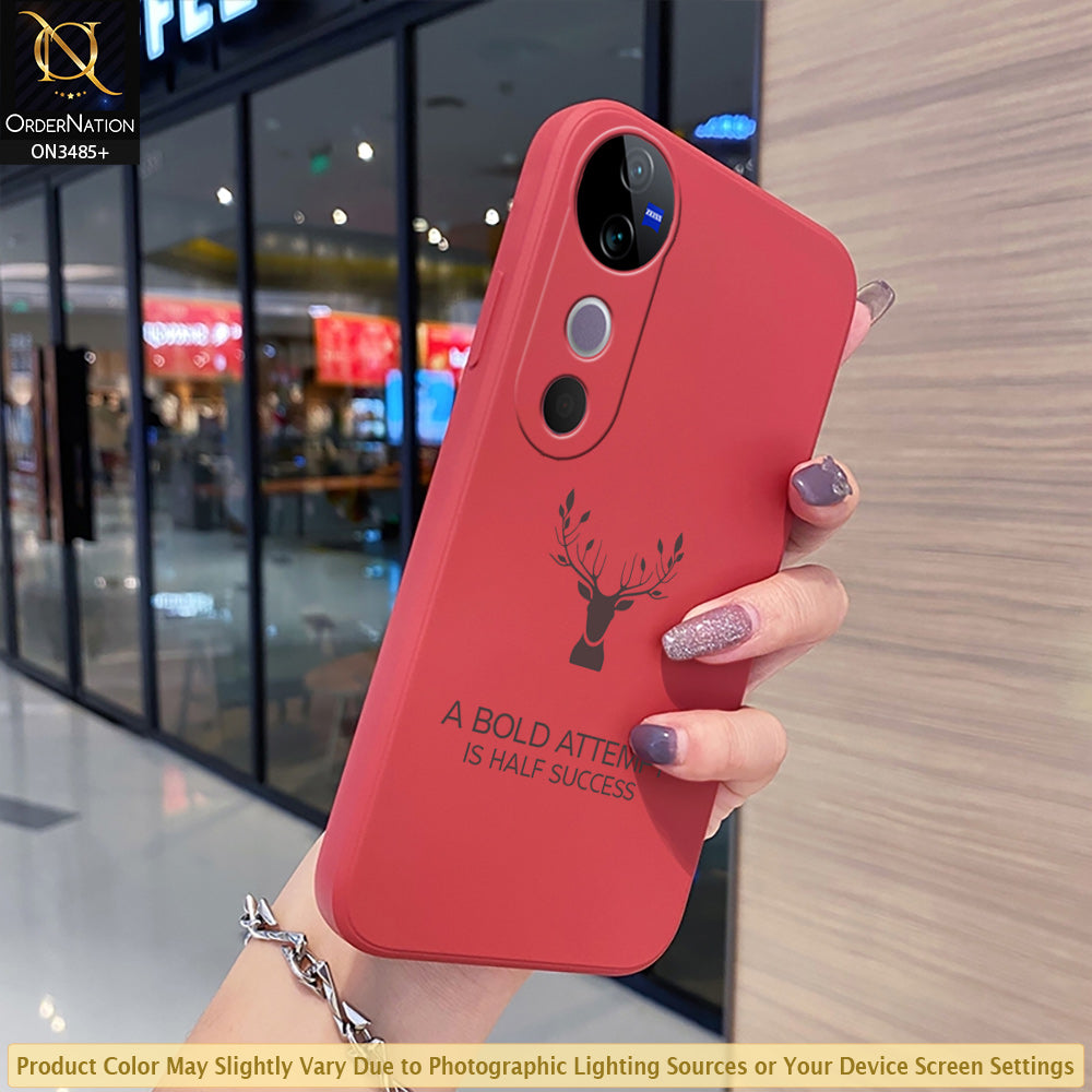 Vivo S19 Cover - ONation Bold Series - HQ Liquid Silicone Elegant Colors Camera Protection Soft Case