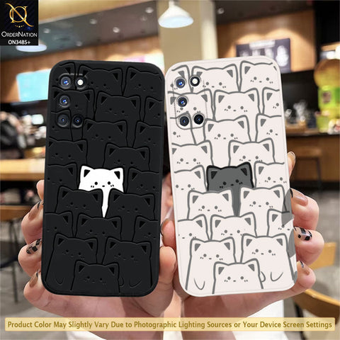 Oppo A92 Cover - ONation Be Different Series - HQ Liquid Silicone Elegant Colors Camera Protection Soft Case